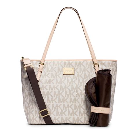 michael kors diaper bag white|Michael Kors diaper bag clearance.